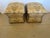 Lexington Upholstered Stools/Ottomans With Nailheads -a Pair For Sale - Image 10 of 13