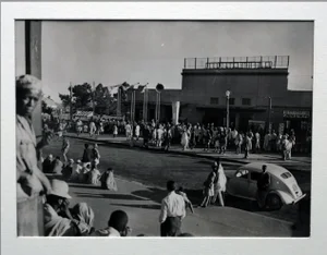 George Rodger — Cinema Ethiopia (1960s) Vintage Gelatin Silver Print, Stamped
