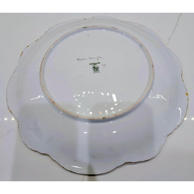Mid 20th Century Hutschenreuther Bavaria “Sylvia” Hand-Painted Rose Porcelain Tureen 3-Piece Set For Sale - Image 11 of 18