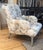 Chinoiserie Chaddock Camillia Chair and Ottoman For Sale - Image 3 of 8