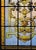 Stained Glass Panel - Antique Stained, Textured and Etched Glass For Sale - Image 4 of 6