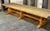 Large 4 Meter Bleached Oak Farmhouse Dining Table, 1925 For Sale - Image 12 of 18