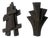Brutalist Dutch Abstract Cast Concrete Sculptures, 1960s, Set of 2 For Sale