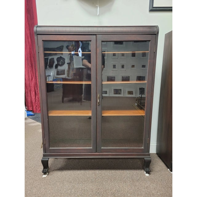 Pre 1900's Mission Style Book Shelf For Sale - Image 13 of 13