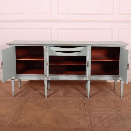 Danish Painted Sideboard, 1890s For Sale - Image 10 of 15