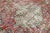 Ruby Red Antique Distrssed Persian Tabriz Wool Rug For Sale - Image 8 of 9