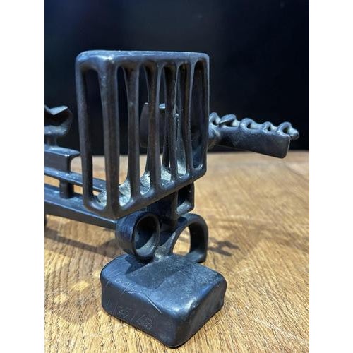 Original Design Bronze By John W Mills & Casted In His Studio By a Student 1968 This was an original design by John W...