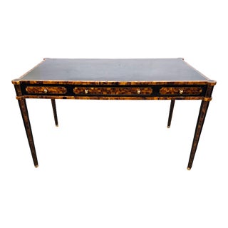 Faux Tortoiseshell Desk by Maitland-Smith 1980s For Sale