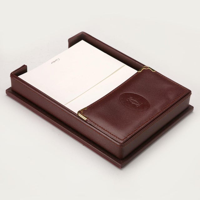 Letter Paper Holder from Les Must De Cartier For Sale - Image 3 of 5