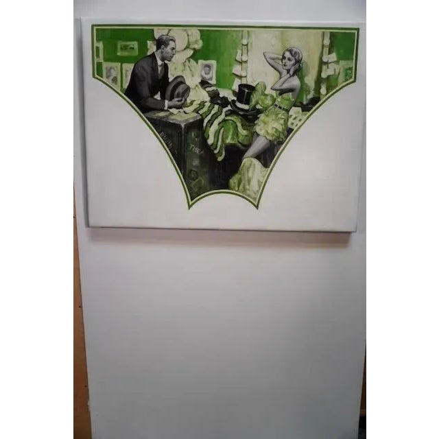 Bartow Van Voorhis Matteson 1894-1984 - Original Painting of an Illustration for Redbook 1928-29 For Sale - Image 4 of 10