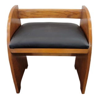 1930s Art Deco Bench Heals of London/ Heal & Son For Sale