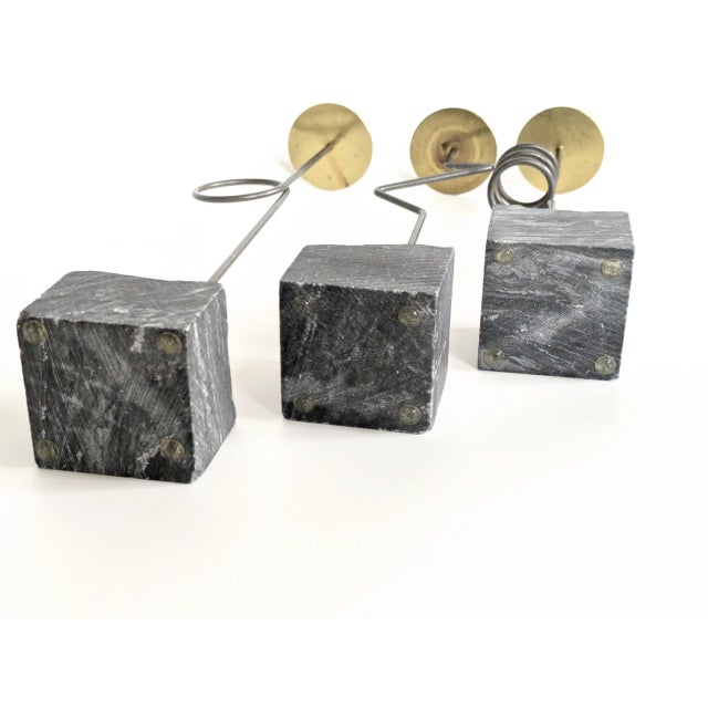 Kräsen Candleholders attributed to Ehlén Johansson for Ikea, 1980s, Set of 3 For Sale - Image 12 of 14