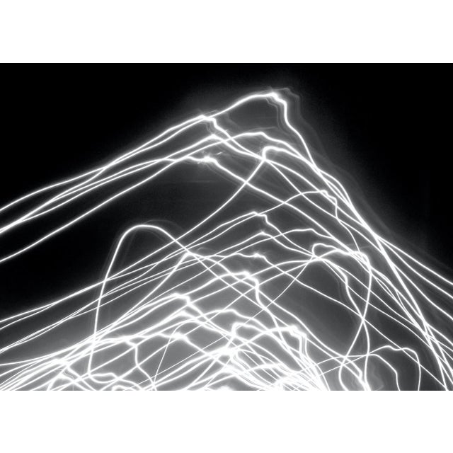 This large 40" x 30" abstract photographic print is by designer/artist/photographer Joseph Fountain, created in 2015. The...