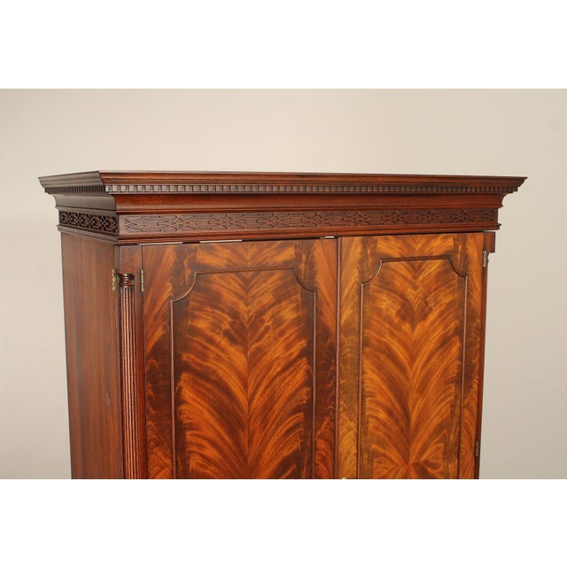 Henkel Harris Mahogany Entertainment Armoire For Sale - Image 17 of 18