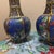 Pair of Vintage Chinese Famille Rose Hexagonal Vases For Sale - Image 10 of 12