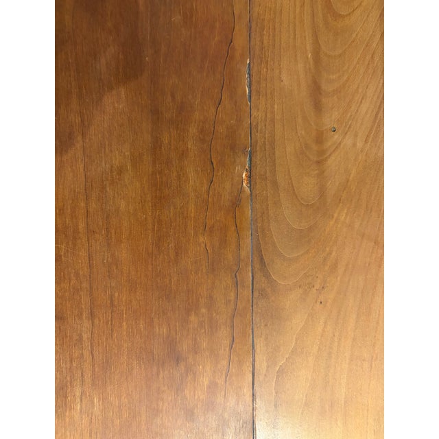 Wood Antique French Provincial Writing Desk For Sale - Image 7 of 10