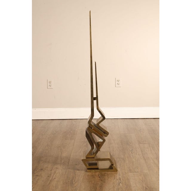 Giorgio Zennaro Modern Style Brass Sculpture “Forme Concrescenti” For Sale - Image 12 of 18