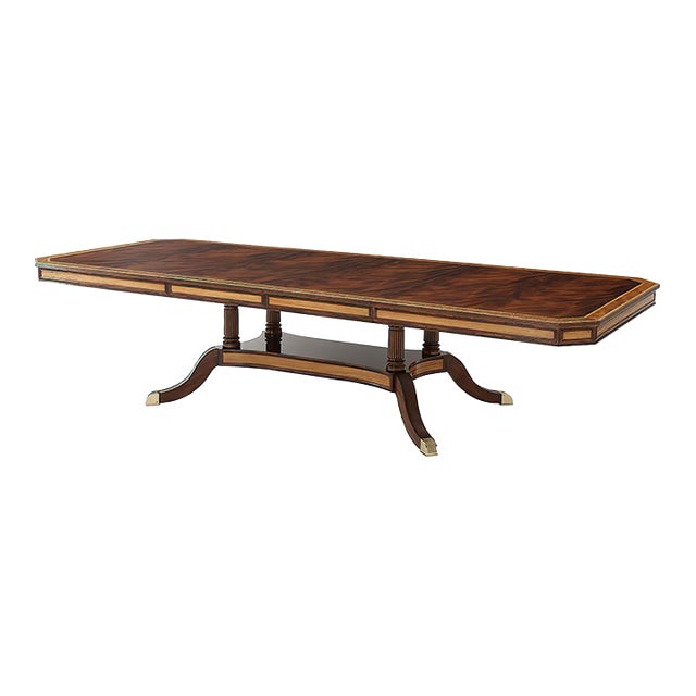 Regency Style Extension Dining Table For Sale