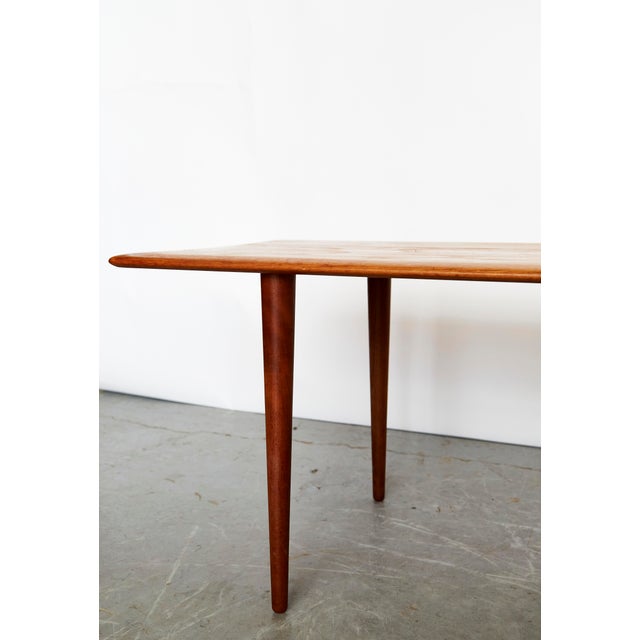 Brown FD156 Coffee Table for France & Son by Peter Hvidt & Orla Mølgaard-Nielsen, 1960s For Sale - Image 8 of 12