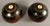 English Pair of Early 20th Century Scottish Monogramed Hardwood Lawn Balls For Sale - Image 3 of 10