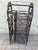 Spanish Revival vintage Wrought Iron"Cage Shape"Wine Rack with 18 bottles of capacity. It has beautiful design typical...