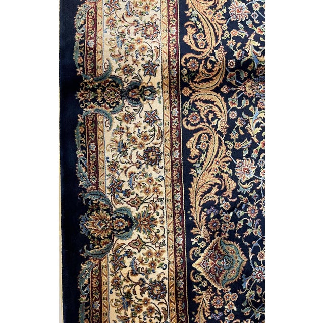 Turkish Signed Silk Turkish Rug , 4' X 6' For Sale - Image 3 of 5