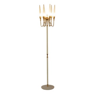 Floor Lamp by Angelo Lelli for Arredoluce, 1950s For Sale