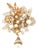 Vintage Miriam Haskell Large Floral Brooch For Sale
