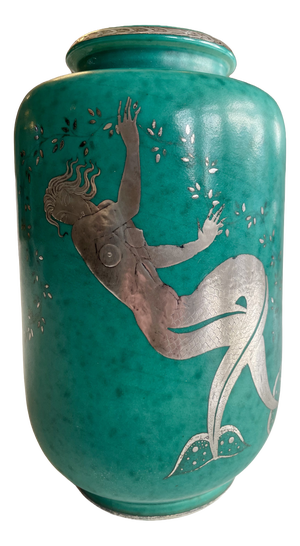 Ceramic Argenta Vase by Wilhelm Kåge for Gustavsberg, 1940