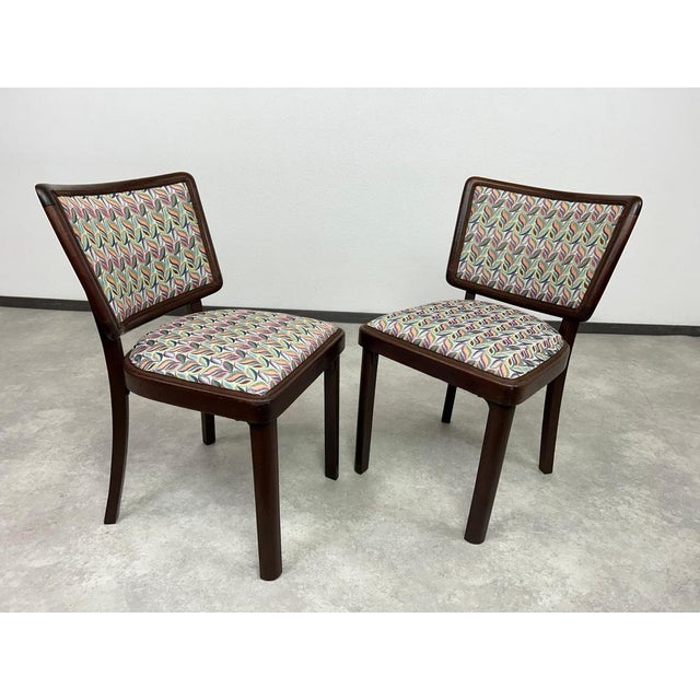 Thonet B-47 Dining Room Chairs from Thonet, 1930s, Set of 4 For Sale - Image 4 of 17