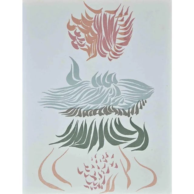 Untitled is an original artwork realized by Jacques Hérold in 1974. Original colored lithograph. Good conditions. Printed...