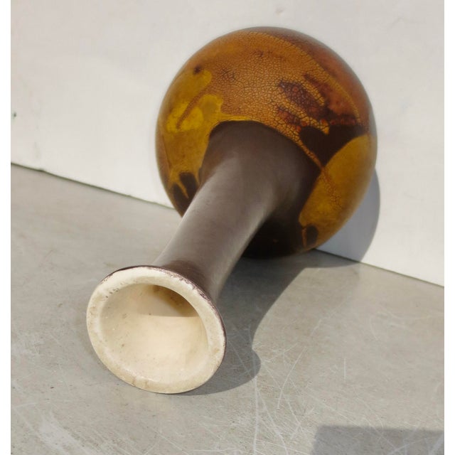 1960s Haeger Earth Wrap Bud Vase Circa 60s For Sale - Image 5 of 5