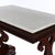 Antique Quervelle School Classical Flame Mahogany Marble Top Trestle Table C1840 For Sale - Image 10 of 17