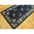 1920s 1920s Navy Blue Floral Oriental Antique Chinese Peking Small Rug 3' X 5' 10'' For Sale - Image 5 of 10