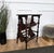 Wood Mid-Century Italian Carved Walnut Wood and Leather Folding Three-Step Library Ladder, 1950s For Sale - Image 7 of 8