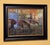 In "Grazers," two horses peacefully graze amidst a vibrant landscape illuminated by autumn hues. The use of soft pastels...