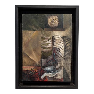 Vintage Anatomical Painting For Sale