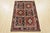 Cabin Yalameh Rug 3'4'' X 4'11'' Multicolor Wool Vintage Tribal Hand-Knotted Carpet For Sale - Image 3 of 13