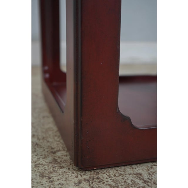 Brown Baker Milling Road Modern Stacking Cube Tables Etagere For Sale - Image 8 of 11