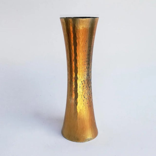 Mid-Century Golden Vase from Zanetto For Sale - Image 9 of 9