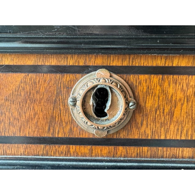 Late 19th or Early 20th Century a Bruce James Talbert-Inspired Victorian Writing Desk For Sale - Image 17 of 18