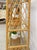 Vintage Arched Rattan Wicker Bamboo Shelf Hollywood Regency Coastal 5 Shelves For Sale - Image 10 of 15