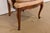 Brown Baker Furniture Style French Provincial Louis XV Carved Walnut and Cane Back Dining Chairs, Set of Eight For Sale - Image 8 of 12
