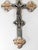 19th Century Italian Micro Mosaic Crucifix House Cross, Vatican Rome For Sale - Image 4 of 17