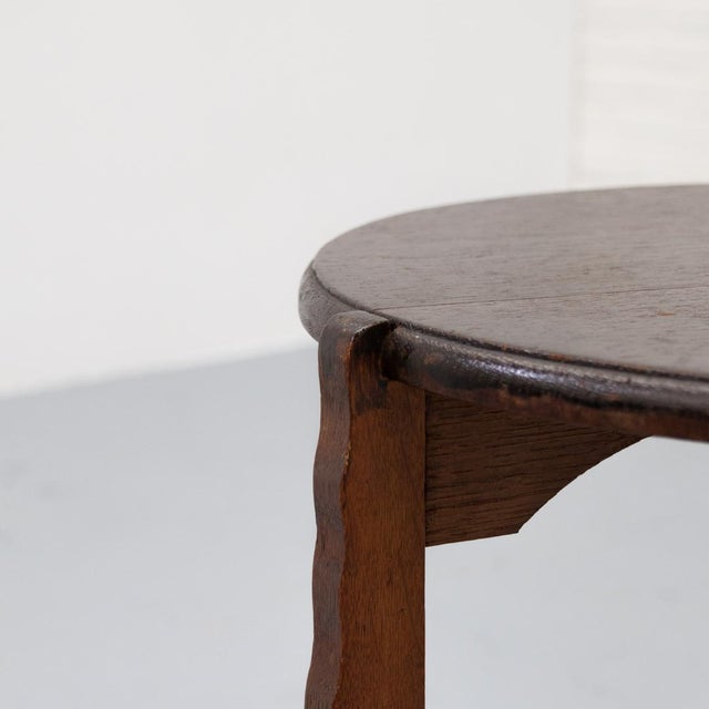 1920s Amsterdam School Side Table, 1920s For Sale - Image 5 of 12