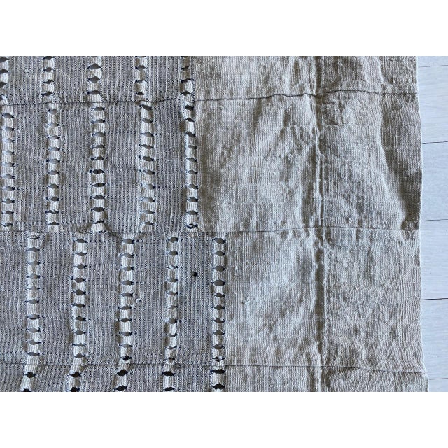 Vintage Linen and Cotton Textile For Sale - Image 10 of 18