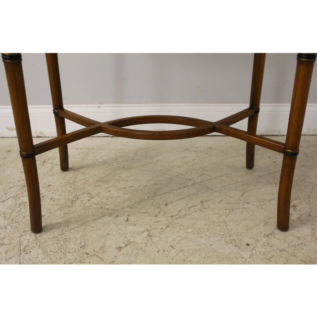 Neoclassical Paint Decorated Flip Top Box on Stand For Sale In Philadelphia - Image 6 of 13