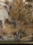 Mid 19th Century Antique Victorian c.1850s Carved Rosewood Embroidered Silk Fireplace Pole Screen For Sale - Image 5 of 11