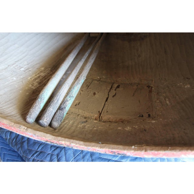 Asian Wooden Painted Bell For Sale In Palm Springs - Image 6 of 9