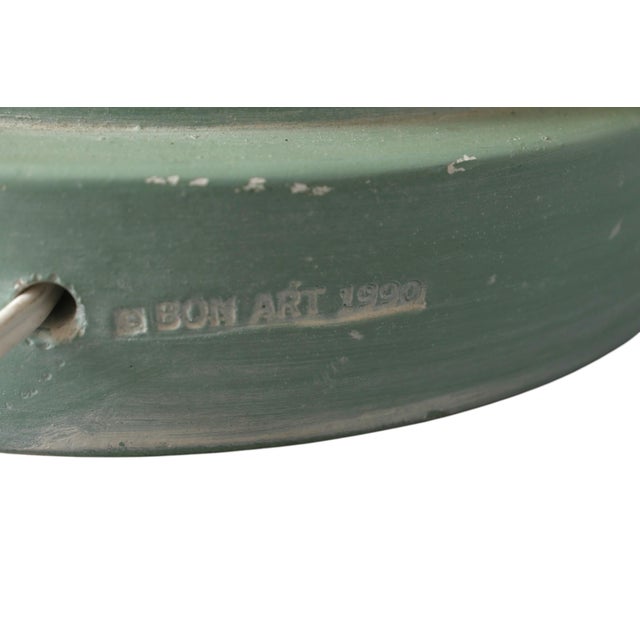 1990s American Bon Art Cast Plaster Cactus Floor Lamp For Sale - Image 10 of 10